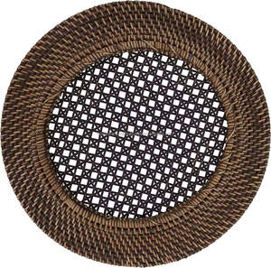 OEM tissé léger durable Vietnam de plat de salle à manger de plat de chargeur fait main écologique de rotin - Product Image 6