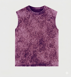 เสื้อกล้ามผู้ชายผ้าฝ้ายทรงหลวมใส่สบายสำหรับฤดูร้อน ราคาโรงงาน ขายส่ง - Product Image 6
