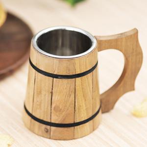 Natural Wooden Coffee Mugs Customizable & Affordable for Party Use by crafts - Product Image 2