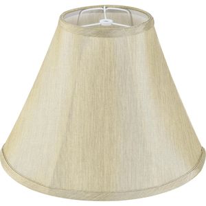 Paralume a Campana Medio Color Oro Champagne, 6 Pollici (diametro superiore) x 13 Pollici (diametro inferiore) x 10,6 Pollici (altezza) per Sostituzione Coprilampada - Product Image 3