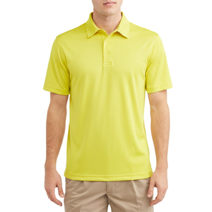 Men's Solid Pattern Knitted Formal for <b>Shirts</b> with <b>Half</b> Sleeve Regular Length Embroidered Technics Quick Dry Feature - Product Image 2