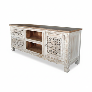 Indian Manufactured Furniture <b>Sideboard</b> Cabinet Contemporary Organizer Unit Sleek Design Dining Available At Wholesale Price - Product Image 6
