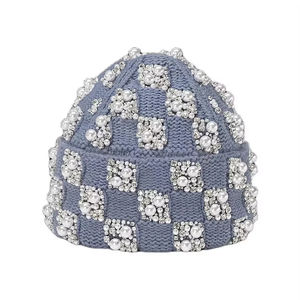 Gorros de punto clásicos para hombres y mujeres, gorros de lana acogedores, cálidos y elegantes, gorros de invierno cómodos y versátiles para clima frío. - Product Image 2