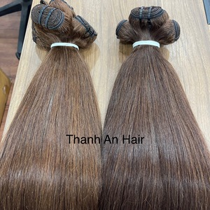 Offre Spéciale vendredi noir! Machine vietnamienne droite naturelle de haute qualité d'extensions de cheveux humains Double trame toutes les couleurs teintables - Product Image 2