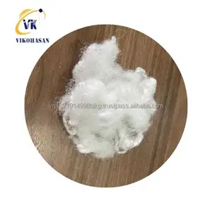 越南工厂生产高品质土工布毯床垫地毯的聚酯固体干白色再生纤维