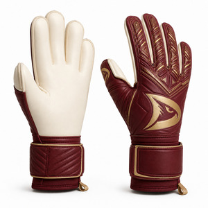 Guantes de Portero de Fútbol Roll Finger |   Empuñadura de Látex Suave de 4 mm y Parte Posterior Acolchada |   OEM al por Mayor - Product Image 2