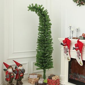 Albero di Natale Artificiale Flessibile e Fantasioso da 1,8 m, Verde con 400 Punte di Rami e Base in Metallo, Albero di Natale a Forma di Matita - Product Image 2