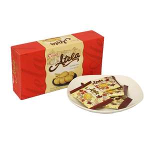 ATELA 150g Halal Biscuits Sweet Crispy Sesame Flavored Crackers FMCG Box and Carton Sachet Packaging - Product Image 2