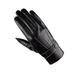 Gants en cuir d'agneau lisse de haute qualité, originaux, pour l'hiver, élégants, fabriqués au Pakistan, pour une utilisation en extérieur. - Product Image 3
