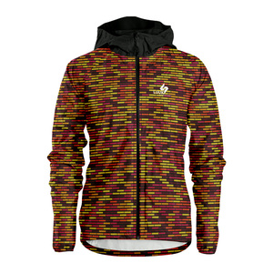 High Performance Hooded Windbreaker <b>Jacket</b> Unisex Breathable Packable Outdoor Adventure Wear Custom Factory - Product Image 4