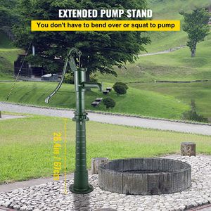 Pompa d'Acqua Manuale 15.7 X 9.4 X 51.6 Pollici con Supporto, Facile Installazione, Supporto Pompa da 26 Pollici e Fori Preimpostati da 1/2 Pollici per Pompa a Caraffa - Product Image 3
