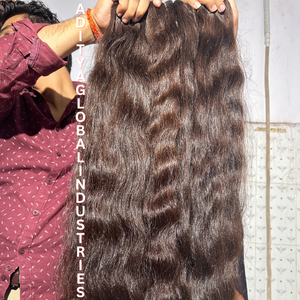 Vente en gros usine : Extensions de cheveux humains 100% vierges, style ondulé naturel, fournisseurs de cheveux indiens bruts naturels - Product Image 2
