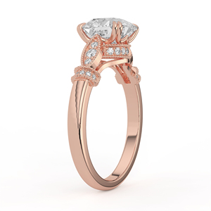แหวนหมั้นเพชรทรงรี 3.08 กะรัต เพชรเลี้ยงในห้องปฏิบัติการ ทองคำแท้ 14K 18K ประดับแบบ Bezel Set ดีไซน์เรียบหรู แหวนแต่งงานสำหรับผู้หญิง - Product Image 6