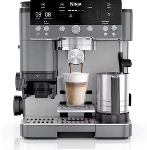 สินค้ามาใหม่ ของแท้ 100% เครื่องชงกาแฟ Ninjas Luxe Premier 3-in-1 อัตโนมัติ สแตนเลส พร้อมเครื่องบดเมล็ดกาแฟในตัว และเครื่องตีฟองนม - Product Image 5