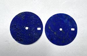 Natural Lapis Lazuli Stone Watch Dial 28.5MM Blue Gemstone Dial with Date Window Custom Luxury Watch <b>Face</b> for NH35 NH36 Movement - Product Image 5
