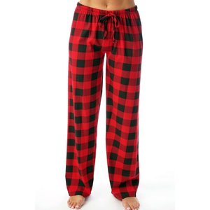 Pantalones de Pijama de Franela al por Mayor para Hombre, Pantalones de Pijama de Franela Unisex, Pantalones de Pijama a Cuadros Navideños - Product Image 3