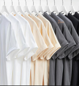 Venta Directa de Fábrica, Camiseta Personalizada con Serigrafía Frontal, Blanca, de Algodón 100% Pesado, Corte Ajustado, Secado Rápido, Manga Corta, Lisa - Product Image 2