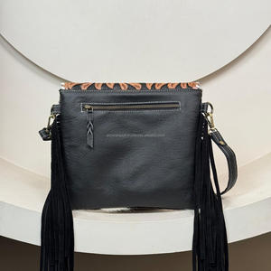 Enveloppe en cuir usiné à la main pour femmes, nouvelle tendance, sac à bandoulière à franges, sacs à bandoulière de créateur de haute qualité - Product Image 5