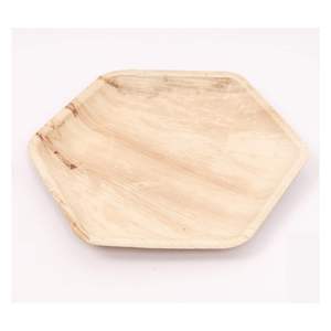 Platos de hoja de palma de areca de súper calidad, 100% naturales, desechables y compostables, para uso en el hogar, restaurantes, picnics y barbacoas. - Product Image 4