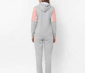 Ensemble de survêtement décontracté pour femme, grande taille, hiver, séchage rapide, polyester-coton, logo personnalisé, course à pied, extérieur, jogging, poids lourd - Product Image 3