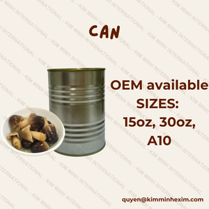 Champiñones enlatados premium en salmuera, pelados enteros, OEM, marca privada, listos para comer, 15/30 oz, larga vida útil, proveedor de Vietnam - Product Image 4