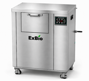 Compostador Comercial de Residuos Alimenticios, Máquina de Digestión de Basura Orgánica de Acero Inoxidable, Equipo Eléctrico para el Tratamiento de Residuos Orgánicos EX-30F - Product Image 1