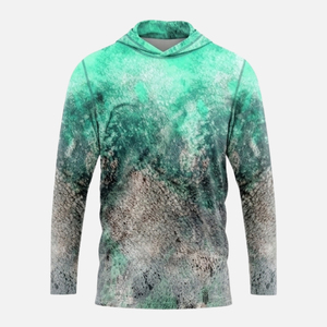 Men's Fishing Shirt Long Sleeve <b>Hoodie</b> UPF 50+ <b>UV</b> <b>Protection</b> Quick Dry Moisture Wicking Breathable Outdoor Fishing Apparel - Product Image 3