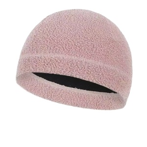 Manufacturer Custom Design Fleece Skull <b>Cap</b> Satin Lined Thermal Winter Running Beanie Cycling Skull <b>Caps</b> for Men <b>Women</b> - Product Image 5