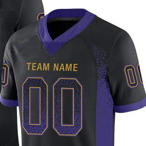 Camiseta de Fútbol Personalizada por Sublimación, Estilo Casual OEM, 100% Poliéster, Nombre y Número del Equipo Impresos - Product Image 2