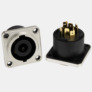 Conector de altavoz de forma cuadrada de 8 pines con material de carcasa de nailon - Product Image 3