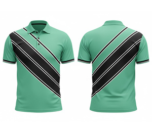 Fashion Sports Polo Shirt with Digital Sublimation Print Sportswear Durable Stitching for Men Women Youth Quick-Dry Dry-Fit - Product Image 2