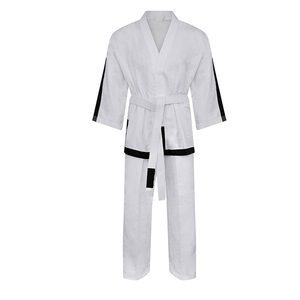Uniforme de Taekwondo, arts martiaux, MMA, karaté, judo, kickboxing, entraînement, gymnase, école, académie - Product Image 1
