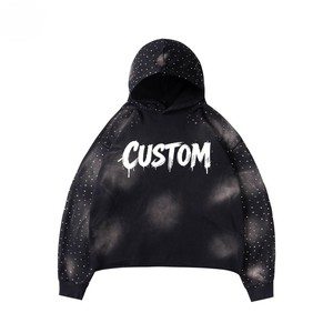 Sudadera con Capucha de Felpa Francesa con Logotipo Personalizado, Sudadera Holgada, Sudadera de Moda, Servicio de Producción al por Mayor - Product Image 1
