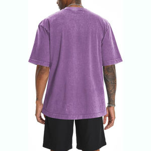 Nouveauté T-shirts d'été pour hommes effet vieilli, coupe ample, séchage rapide, coupe classique, haute qualité, prix bas - Product Image 6