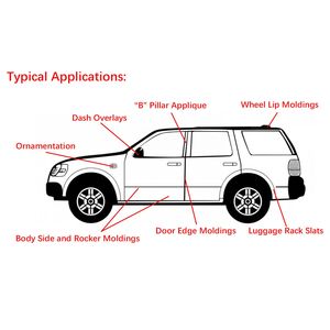 4 Rotoli di Nastro Biadesivo in Schiuma per Auto e Camion, Adesivo Forte per Uso Automobilistico 9.8F - Product Image 6