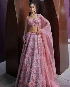 Leranath Fashion Indian Ethnic Designer Pink Sequins Thread Work <b>Lehenga</b> Choli Wedding Wear <b>Women</b> Fancy Outfit Floor Length Fit - Product Image 1