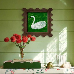 Handmade Eco-Friendly Retro <b>Wall</b> Art Decoration Wood Grain Gallery <b>Wall</b> Wavy Edge Walnut Finish <b>Picture</b> <b>Frame</b> - Product Image 5