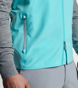 Chaleco Deportivo Ligero para Hombre, Color Turquesa, con Cierre, Cuello Alto, Sin Mangas, Resistente al Agua, ODM - Product Image 5