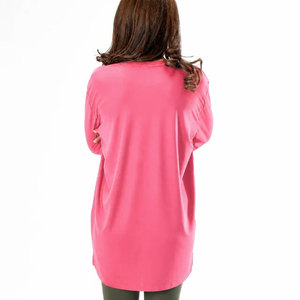 Venta de Fábrica: Ropa de Gimnasio para Mujer, Fabricante, Diseño Personalizado con Corte Inferior Holgado, Camiseta de Manga Larga Transpirable de Talla Grande - Product Image 6