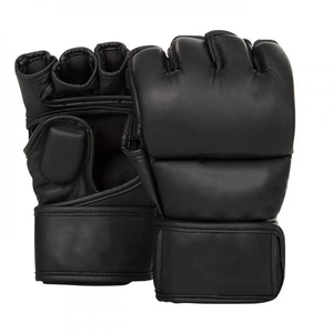 Gants de boxe MMA en gros, gants d'entraînement et de sparring en PU, emballage personnalisé, haute qualité, fermeture auto-agrippante imperméable - Product Image 2