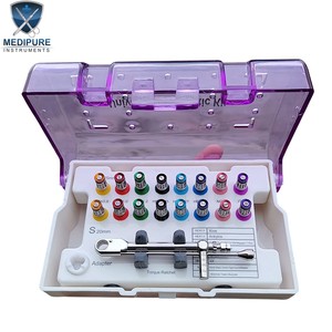Premium Dental Implant Screw <b>Driver</b> Kit Surgical Manual <b>Set</b> with 16 <b>Drivers</b> Ratchet Torque Wrench Prosthetic Kit - Product Image 6