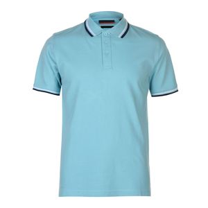 Polos de Hombre Casuales de Secado Rápido, 100% Algodón, Logotipo Personalizado, Alta Calidad, Diseño de Impresión en Color Sólido - Product Image 2