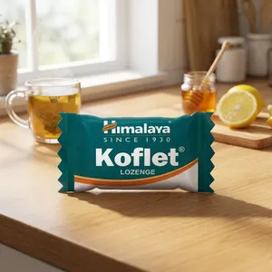 Tabletas de Extracto Herbal Koflet de Súper Calidad, Fórmula Ayurvédica Premium para el Cuidado de la Garganta, Frescura y Bienestar Diario - Product Image 2