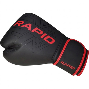Ensemble de boxe complet pour adultes en cuir de vachette de haute qualité, avec gants respirants à lacets et protège-poignets, personnalisables avec logo – Vente en gros - Product Image 4