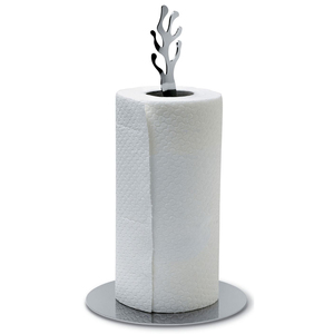 Luxury White Marble <b>Paper</b> Towel Holder With Ripple Gold Base Metal Countertop Dispenser For Modern <b>Kitchen</b> & Dining Decor - Product Image 2