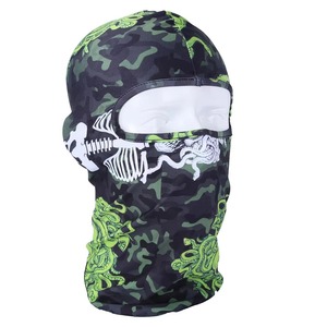 Pasamontañas Unisex para Exteriores, Cubre Rostro Completo, Camuflaje Verde con Estampado de Pulpo, Transpirable, Impermeable, Poliéster, Adulto, 56-58CM - Product Image 3