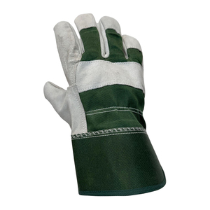 <b>Long</b> Cuff Genuine Leather Safety <b>Gloves</b> | Anti-Vibration Heat Resistant Industrial Work <b>Gloves</b> | OEM Wholesale Pakistan - Product Image 5