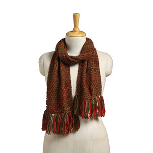 Stretchable Unisex Knitted Scarf - High Elasticity Ribbed <b>Wrap</b> - Custom Logo Comfortable Winter <b>Neck</b> Wear - Product Image 4