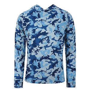 Sweat à capuche de pêche pour homme, style tendance, UPF 50, respirant, en tissu chaud et confortable, décontracté, en promotion - Product Image 1
