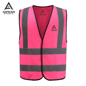 Chaleco de Seguridad Reflectante Impermeable Aifran, Logotipo Personalizado, Tela Oxford, Resistente al Viento, Ropa de Trabajo de Poliéster - Product Image 2